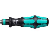 Wera Kraftform - Destornillador de vaso hexagonal - Serie 800, 119mm Blader, Rapidator Quick-Release Chuck, 1