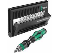 Wera Kraftform Kompakt 10 Bit-Holding Screwdriver & Bit Set, PH/PZ/SL/TX, 050566