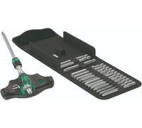 Wera Kraftform Kompakt 400 Ra Juego 1 con Carraca Mango en T Métrico 05023471001