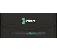 Wera Bolso plegable Kraftform Micro para juegos de destornilladores hasta 12 piezas Unisex Negro 235x115 mm