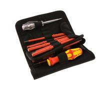 Wera Kraftform Plus Juego de destornilladores de 16 piezas Comprobador de tensión (150-250V)