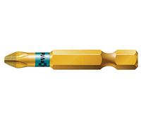 Wera - Punta de destornillador Phillips (Ph2 x 50 mm, diamantada, 5 unidades)