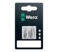 Wera 05073313001 Puntas, 10 x 25 mm, Set de 2 Piezas