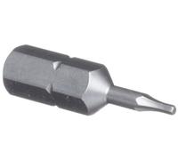 Wera Series 1 840/1 Z hoja cabeza de metal poco hexagonal, 0,05 "x 1/4" disco