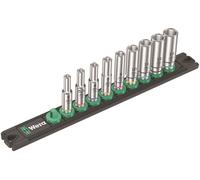 Wera Zyklop Magnetic Socket Rail A Deep 1 Set 0.6cm Drive 9 Piezas 05005410001