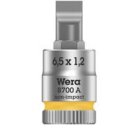 WERA-05003322001-8700 A FL 1,2 x 6,5 x 28 mm - Vaso de punta Zyklop 1/4"