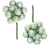 WeRChristmas Bola Verde Menta, 2,7 cm