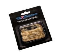 WeRChristmas71, Dorado, Pack of 100, 6 cm