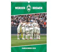 Werder Bremen 2026 - A3-Kalender - Fußball-Kalender - Fan-Kalender - 29,7x42 - Sport: Fankalender 2026
