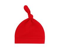 Werder Cap Winter & verknotet-EIN Monat für 0 bis 6 Baby Gorras und Gorras mit warmen weichen Base Caps, rojo, Talla única