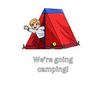 We're going camping! (Nature Coloring Books)