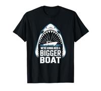 We're Gonna Need A Bigger Boat Funny Shark Meme Fisherman Camiseta