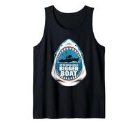 We're Gonna Need A Bigger Boat Funny Shark Meme Fisherman Camiseta sin Mangas