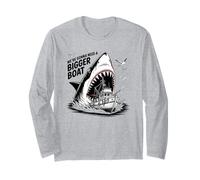 We're Gonna Need A Bigger Boat Funny Shark Meme Fisherman Manga Larga