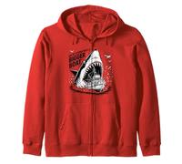 We're Gonna Need A Bigger Boat Funny Shark Meme Fisherman Sudadera con Capucha