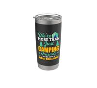 We're More Than Just Camping Friends Hiking Camper Adventure Vaso térmico de acero inoxidable de doble pared