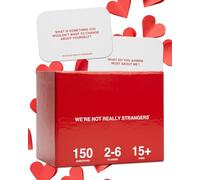 We're Not Really Strangers - Juego de Cartas, 150 Cartas de conversación para Adultos, Adolescentes, Parejas y desconocidos, Divertida Fiesta Familiar y rompehielos para Noche de Juegos o Cita
