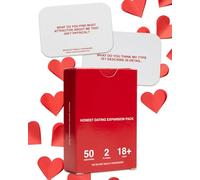 We're Not Really Strangers Juego de Cartas - Paquete de expansión de Citas Honesto (50 Cartas y comodín)