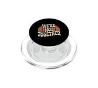 We're Not Together Sarcasmo de Citas incómodo PopSockets PopGrip para MagSafe