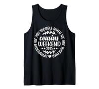 We're Trouble When We're Together Funny Cousins Weekend 2025 Camiseta sin Mangas