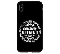 We're Trouble When We're Together Funny Cousins Weekend 2025 Carcasa para iPhone XS MAX