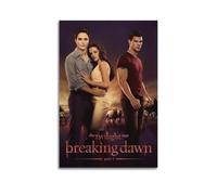 WERETUN Póster artístico de la película The Twilight Saga Breaking Dawn - Parte 1, pintura decorativa en lienzo, póster de pared e imagen artística moderna para decoración de dormitorio familiar, 40 x