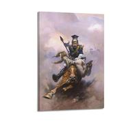 WERETUN Póster decorativo de Frank Frazetta's The Flash, lienzo para pared e impresión artística moderna para decoración de dormitorio familiar, 20 x 30 cm