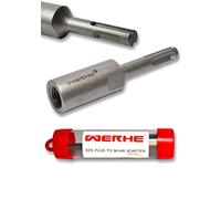 WERHE Adaptador en SDS Plus M14 Rosca Interior