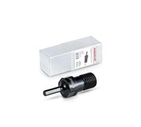 WERHE Adaptador para Corona de Diamante, UNC Hex a 1 1/4, Acero Templado | 1/2 pulgadas BSPP rosca interior, 10 mm Hex vástago, largo total 115 mm, para portabrocas de Bosch, Makita, DeWalt
