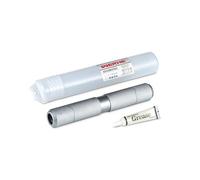 WERHE ® Adaptador SDS Max a conector de soporte SDS Max - robusto y estable, de acero - adecuado para prolongadores de taladro, martillos perforadores y herramientas con soporte SDS Max