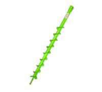 WERHE barrena de tierra ⌀60 mm, 80 cm de largo para taladro - barrena profesional para pozos para excavación precisa de postes de valla, plantación de árboles, cimientos y pasos