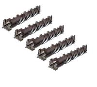 WERHE Broca para Martillo SDS Plus 12x210 mm, Pack de 5 | punta de carburo, punta de centrado para posicionamiento antideslizante, doble ranura espiral, largo de trabajo 160 mm