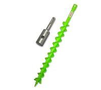 WERHE broca profesional para taladro de 60 mm pila de carburo de doble espiral bien precisa hartmetall eco color con el adaptador SDS Plus
