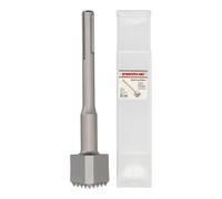 WERHE Cincel Bujarda SDS Max, 33 Dientes, 240 mm, Forma Triangular 18 mm | 15 largo y afilado 18 dientes cortos, eliminación uniforme, ideal para hormigón, piedra, mampostería antes de revestir