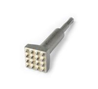 WERHE Cincel Bujarda SDS Plus 16 Dientes, 140 mm, Para Hormigón | puntas de carburo para superficies rugosas, 10 mm inserción para martillo perforador, 0,34 kg ligero