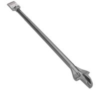 WERHE cincel de alas SDS Max 60x600 mm - cincel para canales de acero robusto para ranuras precisas en ladrillo y hormigón - Compatible con martillo perforador