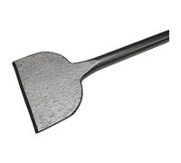 WERHE Cincel Espátula SDS Plus 75x250 mm, Cincel Plano, Acero Templado