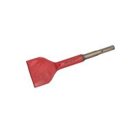 WERHE Cincel Plano SDS Plus 50x150 mm, 60SiMn Acero, Para Hormigón | para martillos perforadores y demoledores, SDS Plus inserción 10 mm, compatible con Bosch, Makita, para revoque, mortero