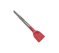 WERHE Cincel SDS Plus 40 x 250 mm - Cincel plano para cincelar hormigón y retirar azulejos - Accesorio robusto para martillos perforadores y de demolición