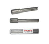 WERHE Hincador de Picas SDS Max, Ø 16,5 mm | Ø exterior 25 mm, largo 165 mm, compatible con Bosch, Makita, Einhell martillos perforadores, para picas de tierra profundas