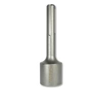 WERHE Hincador de Picas SDS Max Ø 32,5 mm, Para Varillas de Tierra | acero templado, Ø exterior 45 mm, compatible con Bosch, Makita, DeWalt, para picas de tierra profundas y pararrayos