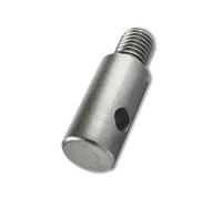 WERHE M14 Adaptador para Barrena de Tierra | compatible con taladros de Bosch, Makita, Einhell, para vallas, postes y árboles, 6 x 2x2 cm, 100 g, sin óxido