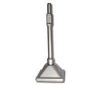 WERHE Placa Compactadora HEX30 para Martillo Demoledor, 150x150 mm | acero, altura 410 mm, peso 8,6 kg, placa cuadrada, compactación uniforme, para adoquines y cimientos, Compactador de Suelo