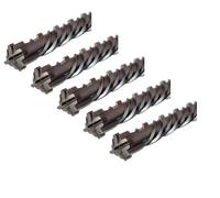 WERHE ® Profesional 5 piezas SDS Plus taladro de hormigón 12 x 210 mm Martillo Piedra Hormigón Quadro X Corte de Corte Cuádruple Cortador cruzado