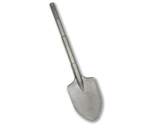 WERHE ® Professional SDS Max Cincel de pala puntiaguda 105 x 440 mm SDS Max Grabación 18 mm para taladro martillo martillo cincel maletín de plástico