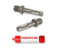 WERHE® Professional SDS Plus a M14 Adaptador para cepillos de alambre Placa de sujeción del disco