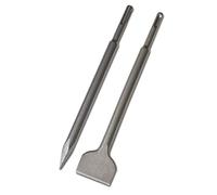 WERHE ® Profi SDS Plus Juego de cinceles de punta Juego de cinceles de punta Juego de 2 piezas 18, 50 x 600mm
