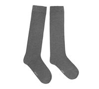 Weri Spezials Calcetines hasta la rodilla para mujer en colores de moda - Buen ajuste y algodón suave., gris, 39-42