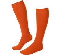 Weri Spezials Calcetines hasta la rodilla para mujer en colores de moda - Buen ajuste y algodón suave., papaya, 39-42