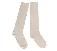 Weri Spezials Calcetines hasta la rodilla para mujer en colores de moda - Buen ajuste y algodón suave., beige, 39-42